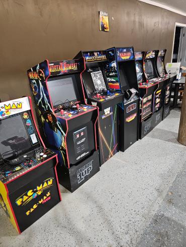 Actual Silver Spur Underground arcade cabinets